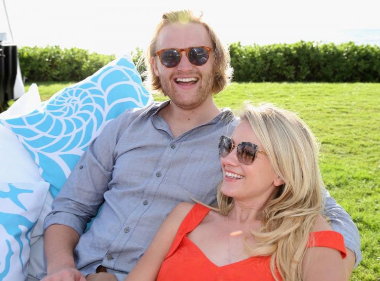 Meredith Hagner with Wyatt Russell in the Maui Film Festival